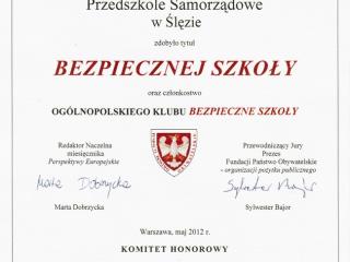 Bezpieczna szkoła